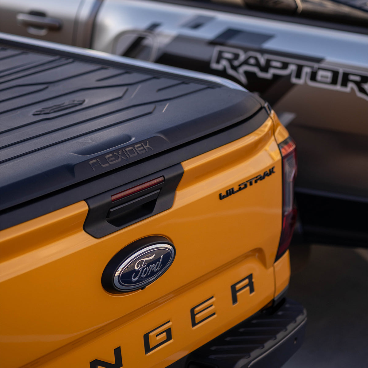 FlexiDek Load Bin Lid – Ford Ranger Next-Gen | Plug & Play, Tamper-Resistant, Weather-Ready