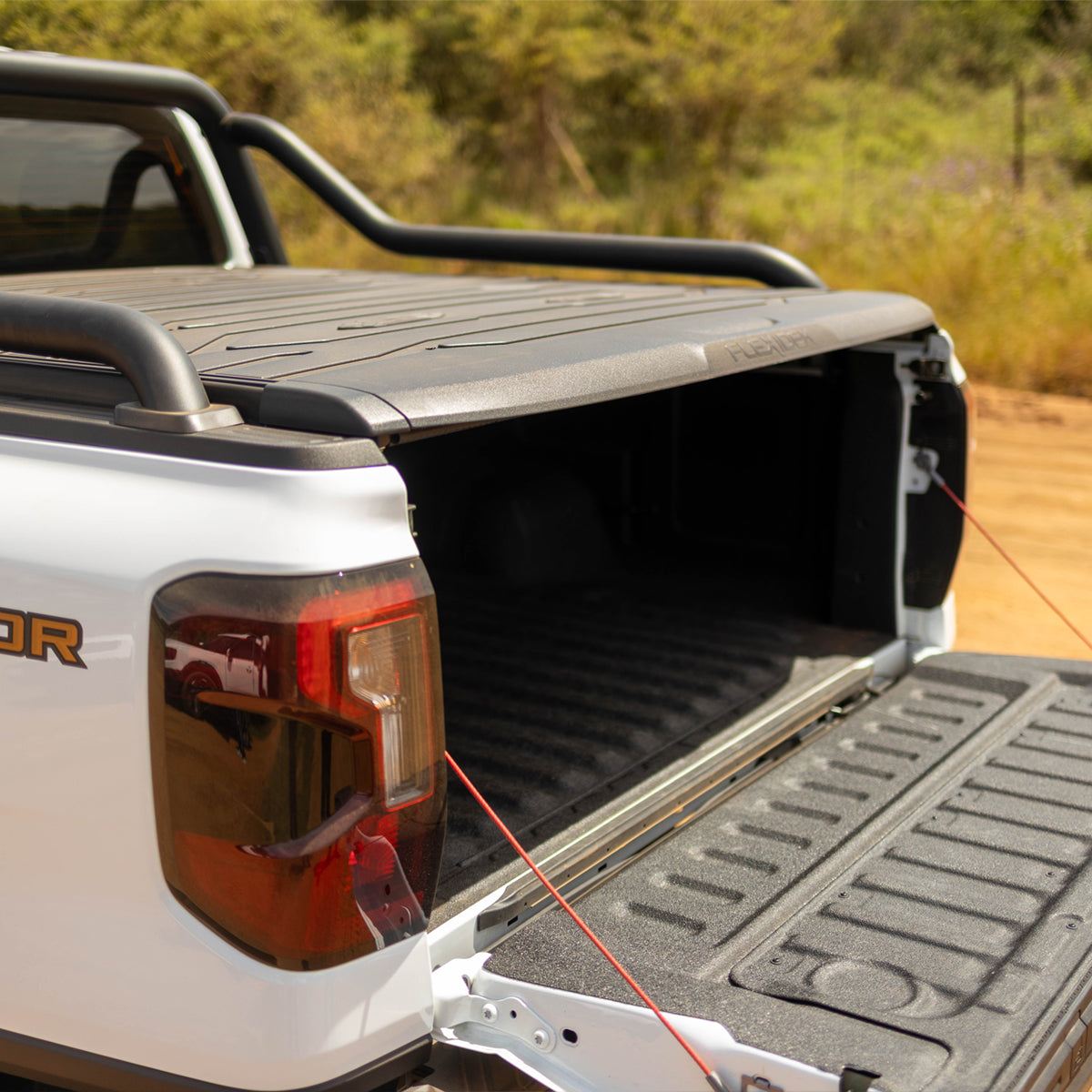 FlexiDek Load Bin Lid – Ford Ranger Next-Gen | Plug & Play, Tamper-Resistant, Weather-Ready