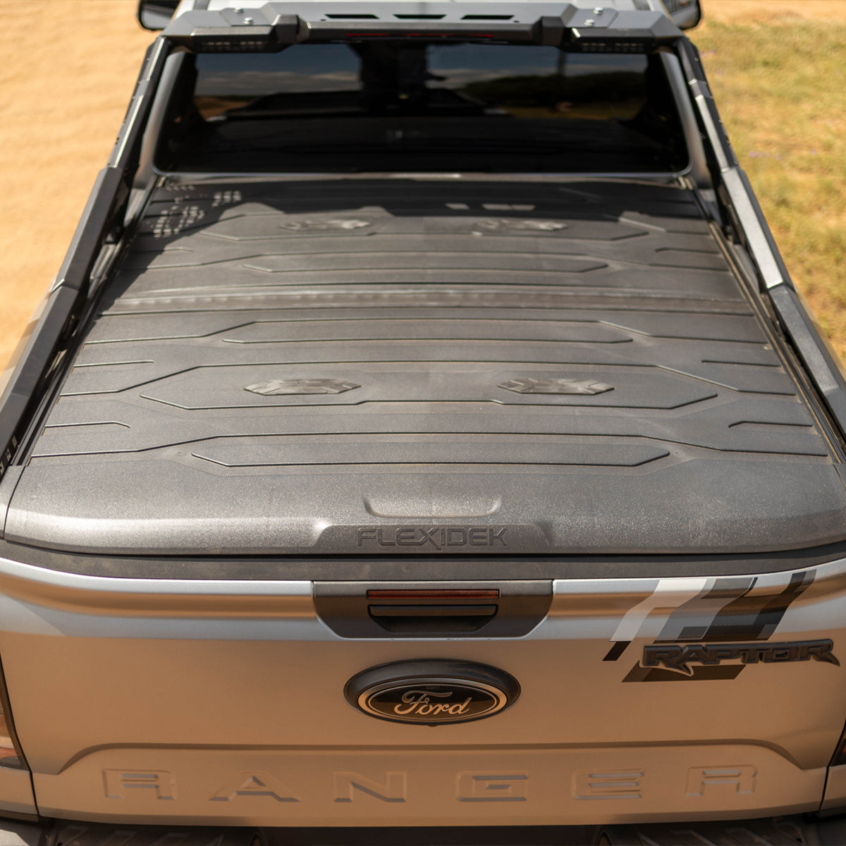 FlexiDek Load Bin Lid – Ford Ranger Next-Gen | Plug & Play, Tamper-Resistant, Weather-Ready