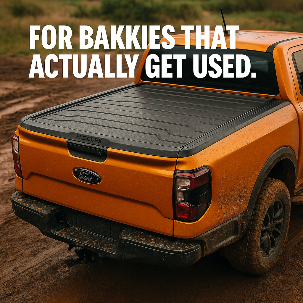 FlexiDek Load Bin Lid – Ford Ranger Next-Gen | Plug & Play, Tamper-Resistant, Weather-Ready