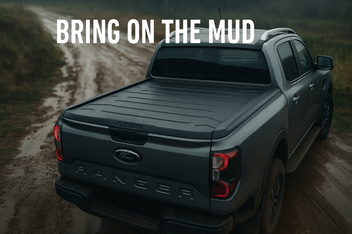 FlexiDek Load Bin Lid – Ford Ranger Next-Gen | Plug & Play, Tamper-Resistant, Weather-Ready